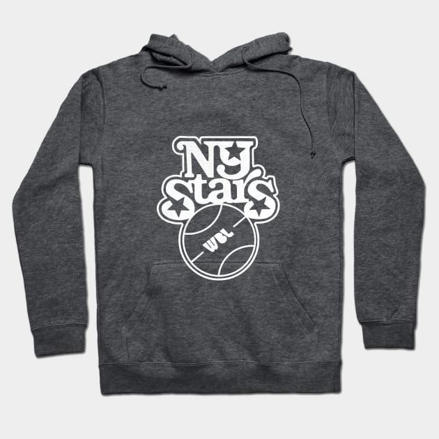 Retro Womens New York Stars Basketball Champs 1975 Hoodie by LocalZonly